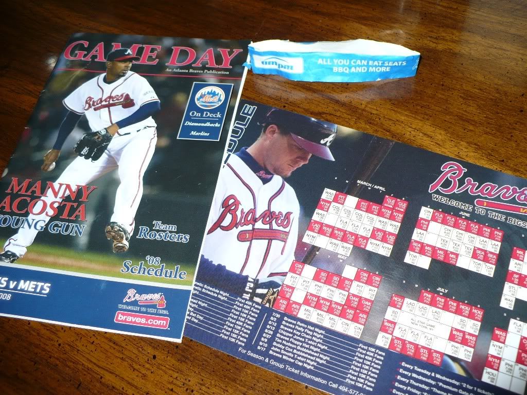 Braves Love Game Day Braves vs. Mets, game 1